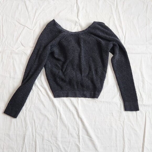 Aerie Twist Back Sweater XXS - Picture 1 of 15